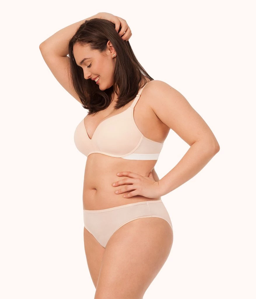 Wearlively All-Day No-Wire Push-Up Bra Bundle: Jet Black/Toasted Almond Bras