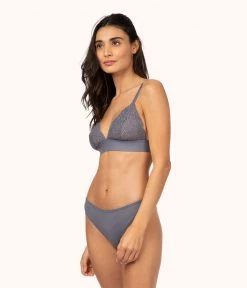 Wearlively The All-Day Thong: Smoke