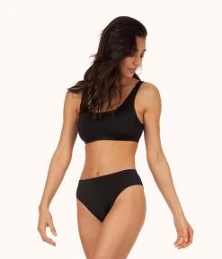 Wearlively The All-You Swim Bralette: Black