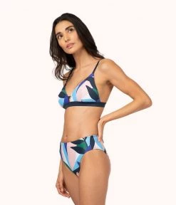 Wearlively The Bralette - Print: Retro Floral