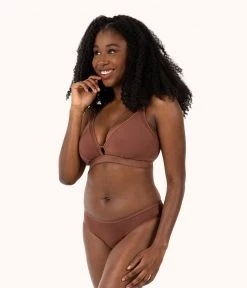 Wearlively Bras The Busty Bralette: Umber