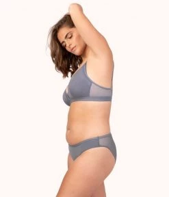 Wearlively The Busty Maternity Bralette: Smoke