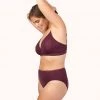 Wearlively The Lace High Waist Bikini: Plum Categories