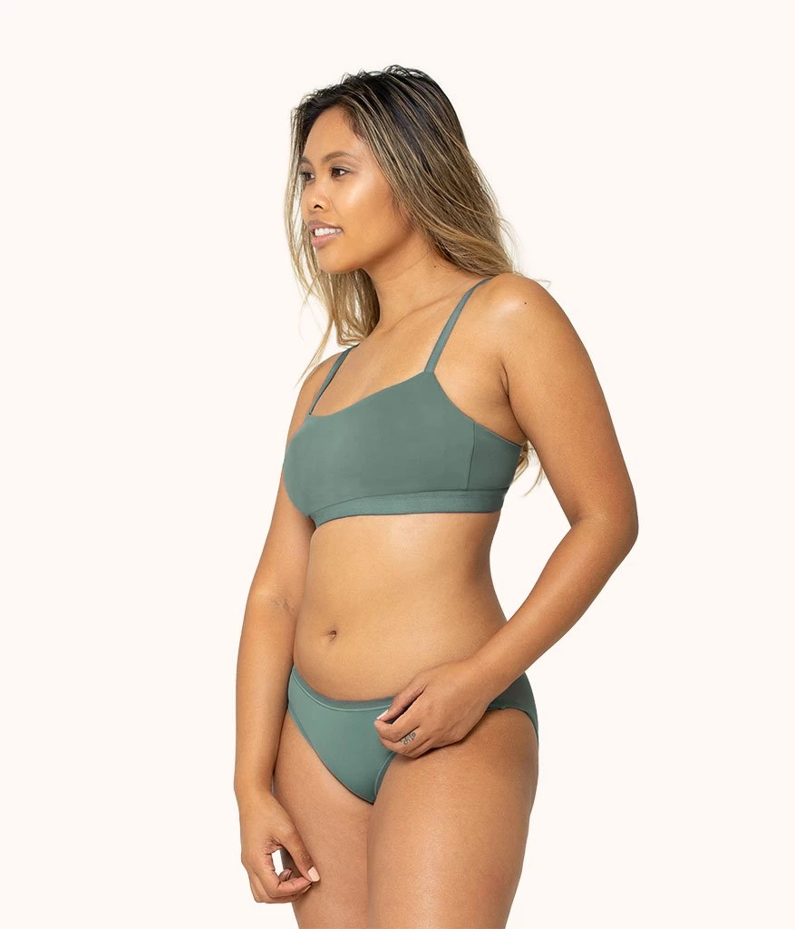 Wearlively Categories The Mesh Back Bikini: Harbor Green 5 Wearlively Categories The Mesh Back Bikini: Harbor Green