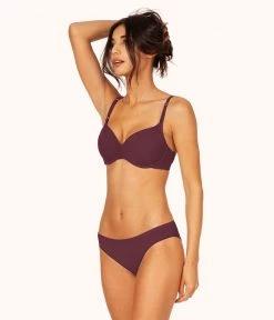 Wearlively The No-Wire Push-Up: Plum