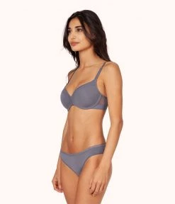 Wearlively The No-Wire Push-Up: Smoke