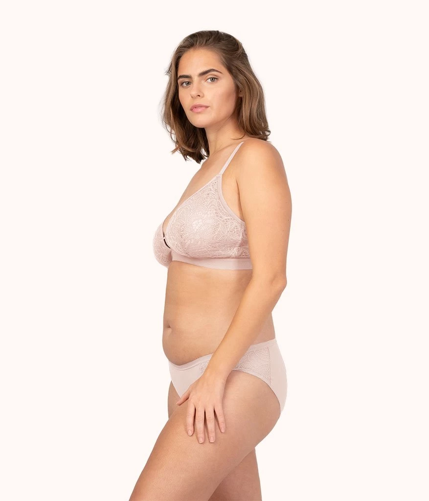 Wearlively The Palm Lace Busty Bralette: Orchid 4 Wearlively The Palm Lace Busty Bralette: Orchid