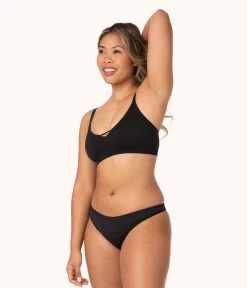 Wearlively Categories The Seamless Thong: Jet Black