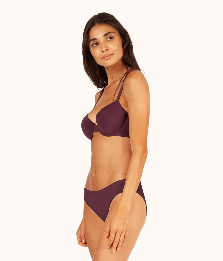 Wearlively The T-Shirt Bra: Plum Bras 4 Wearlively The T-Shirt Bra: Plum Bras