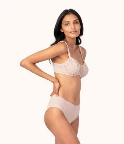 Wearlively The Unlined Lace Bra: Orchid Bras