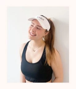 Wearlively The LIVELY Crew Visor: White Categories