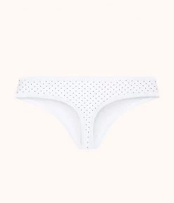 Wearlively The Cotton Thong: Mini Polka