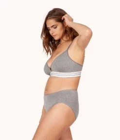 Wearlively The All-Day Brief Bundle: Heather Gray/Jet Black/Toasted Almond