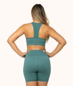 Wearlively The Active Racerback Bra: Harbor Green Bras 9 Wearlively The Active Racerback Bra: Harbor Green Bras