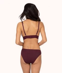 Wearlively The All-Day Bikini: Plum
