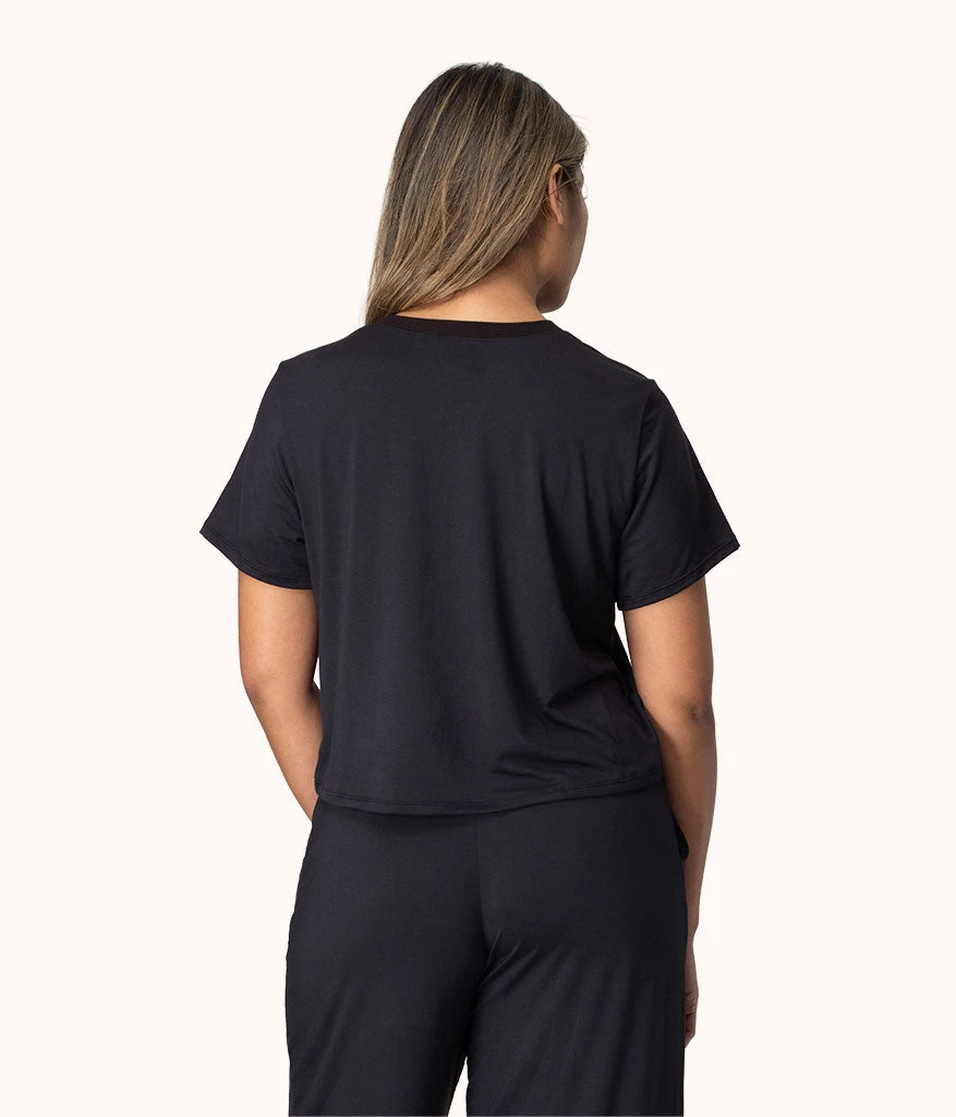 Wearlively Categories The All-Day Classic Tee: Jet Black 5 Wearlively Categories The All-Day Classic Tee: Jet Black