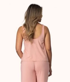 Wearlively The All-Day Scoop Tank: Shell Pink 9 Wearlively The All-Day Scoop Tank: Shell Pink