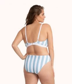 Wearlively The Busty Bralette - Print: Cabana Stripe