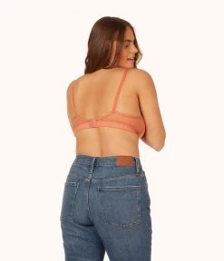 Wearlively The Busty Maternity Bralette: Terracotta