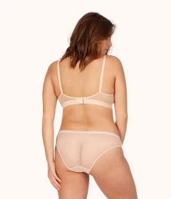 Wearlively The Busty Maternity Bralette: Toasted Almond