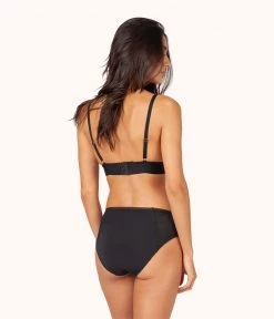 Wearlively The Lace High Waist Bikini: Jet Black Categories