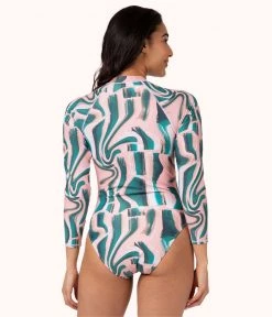 Wearlively The One Piece Rashguard: Paint Brush