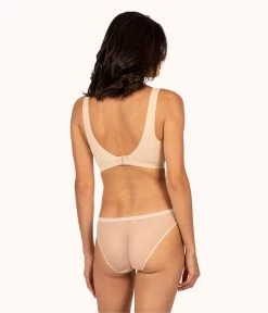 Wearlively Bras The Sleek Scoop Bralette: Toasted Almond 9 Wearlively Bras The Sleek Scoop Bralette: Toasted Almond