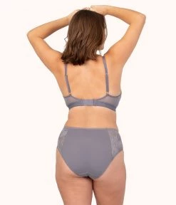 Wearlively The Smooth Lace Busty Bralette: Smoke Bras 9 Wearlively The Smooth Lace Busty Bralette: Smoke Bras