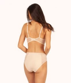 Wearlively The Smooth Lace High Waist Bikini: Toasted Almond Categories