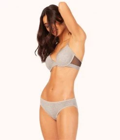 Wearlively Bras The All-Day T-Shirt Bra Bundle: Toasted Almond/Heather Gray