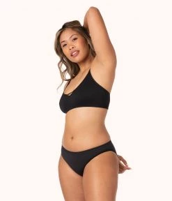 Wearlively The Seamless Bikini Bundle: Jet Black/Toasted Almond/Harbor Green