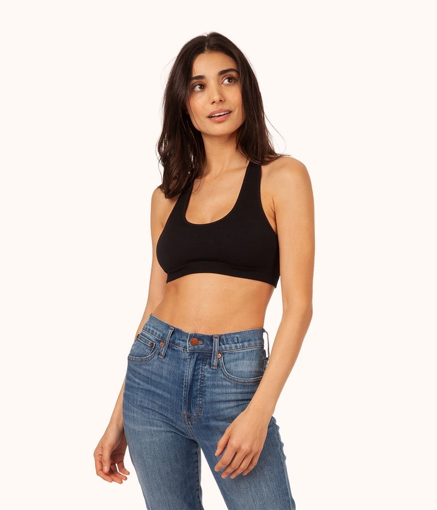Wearlively The Seamless Racerback Bralette Trio: Terracotta/Jet Black/Toasted Almond 5 Wearlively The Seamless Racerback Bralette Trio: Terracotta/Jet Black/Toasted Almond
