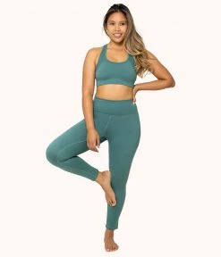 Wearlively The Active Legging: Harbor Green Categories