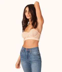 Wearlively Bras The Lace Strapless Bundle: Jet Black/Toasted Almond