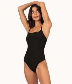 Wearlively The Sleek Bodysuit: Jet Black Categories