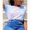 Wearlively The Tie Dye Tee: Cotton Candy Tie Dye