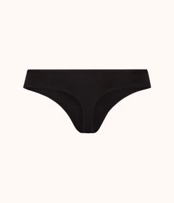 Wearlively The Cotton Thong 5-Pack: Jet Black Categories