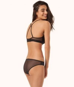 Wearlively The No-Wire Push-Up Trio: Toasted Almond/Jet Black/Smoke