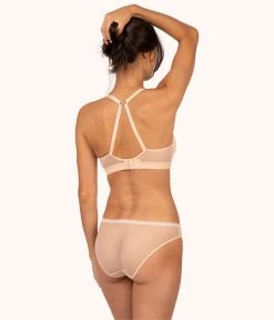 Wearlively The Spacer T-Shirt Bra Bundle: Toasted Almond/Jet Black