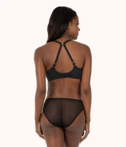 Wearlively The Minimizer Bra: Jet Black