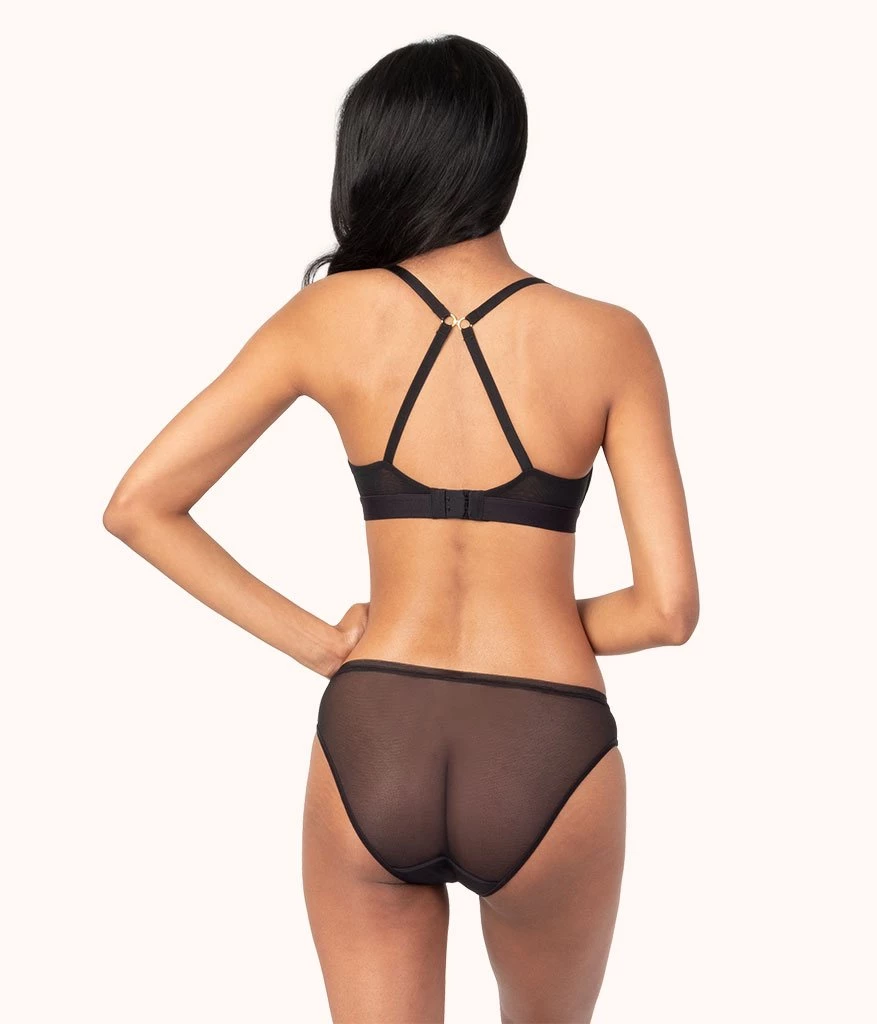 Wearlively Bras The Flex No-Wire Bra: Jet Black 6 Wearlively Bras The Flex No-Wire Bra: Jet Black