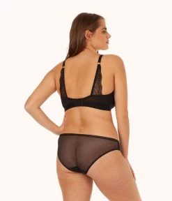 Wearlively The Mesh Back Bikini Bundle - Print: Toasted Almond/Jet Black/Painted Polka Categories