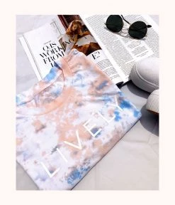 Wearlively The Tie Dye Tee: Cotton Candy Tie Dye