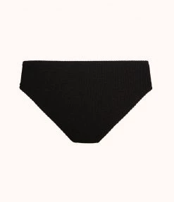 Wearlively Categories The Ruched High Waist Bikini: Jet Black