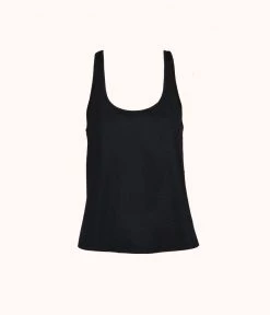 Wearlively The All-Day Scoop Tank: Jet Black Categories 10 Wearlively The All-Day Scoop Tank: Jet Black Categories