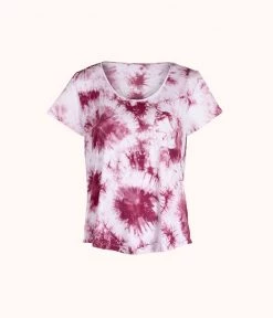 Wearlively Categories The All-Day Tie Dye Tee: Pink Tie Dye