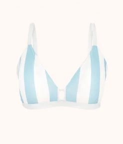 Wearlively The Busty Bralette - Print: Cabana Stripe