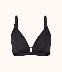 Wearlively The Busty Maternity Bralette: Jet Black