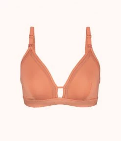 Wearlively The Busty Maternity Bralette: Terracotta