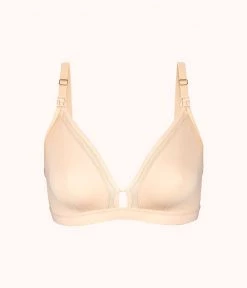 Wearlively The Busty Maternity Bralette: Toasted Almond
